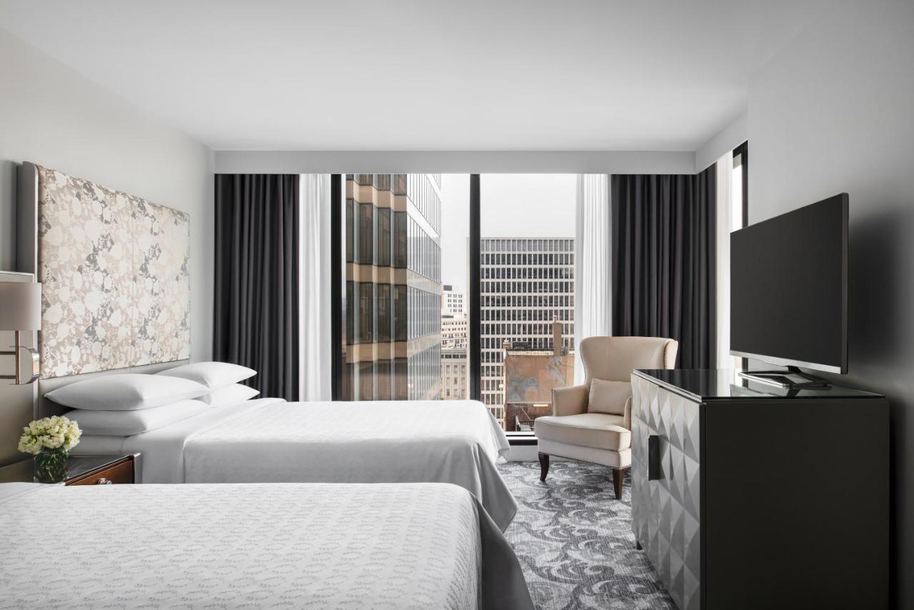 فندق شيراتون ملبورن المظهر الخارجي الصورة A guest room at the hotel
